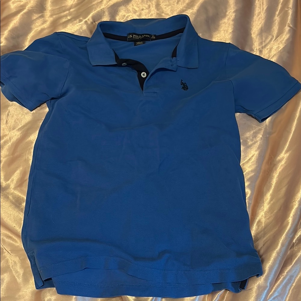 U.S. Polo Assn. Classic Blue Kids Polo